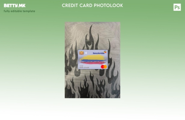 модерен стил Колумбија Банколумбија банка мастер дебитна картичка photolook пред